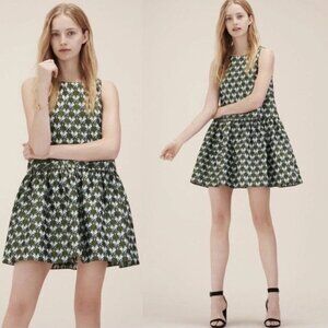 Maje Rower Dress • French Contemporary • Jacquard Minidress  • Size 3 (M/L)